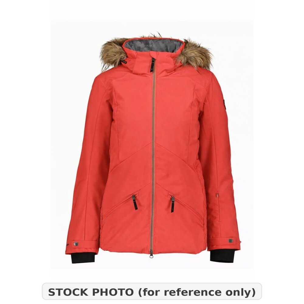 Obermeyer RESORT Women’s Insulated Ski Jacket – Red – Size 10 – Like New - Picture 16 of 17